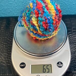 65g UNTAGGED Homespun Like Texture in Primary Colors